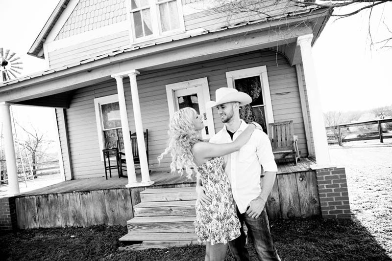 Engagement Session And Proposal In Fort Worth Stockyards 09
