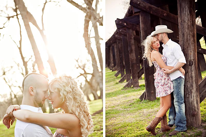 Engagement Session And Proposal In Fort Worth Stockyards 10