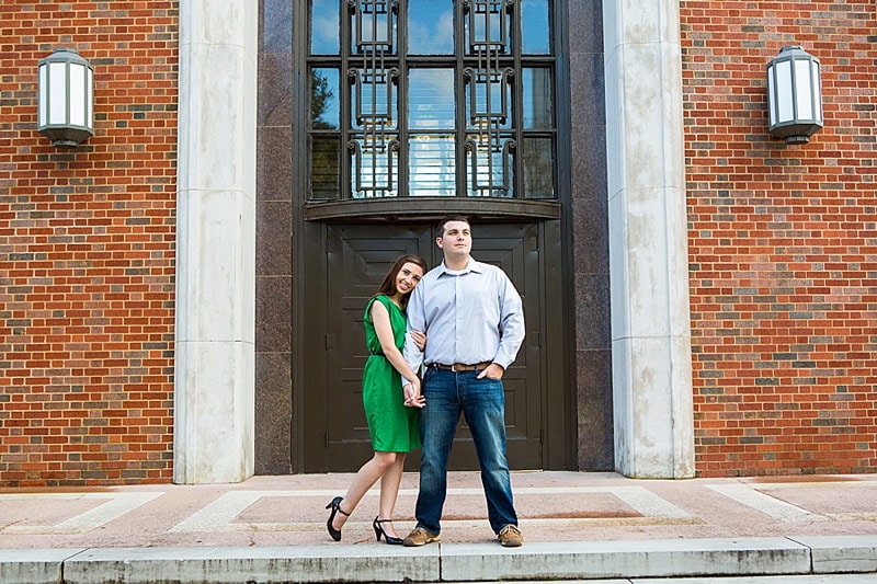 Hilary And Mark Engagement Photos At Louisiana Tech 11