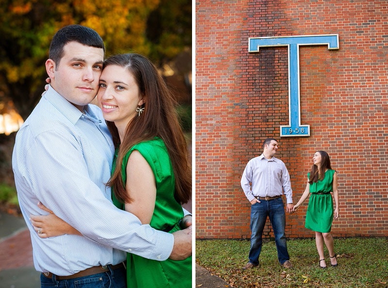 Hilary And Mark Engagement Photos At Louisiana Tech 12