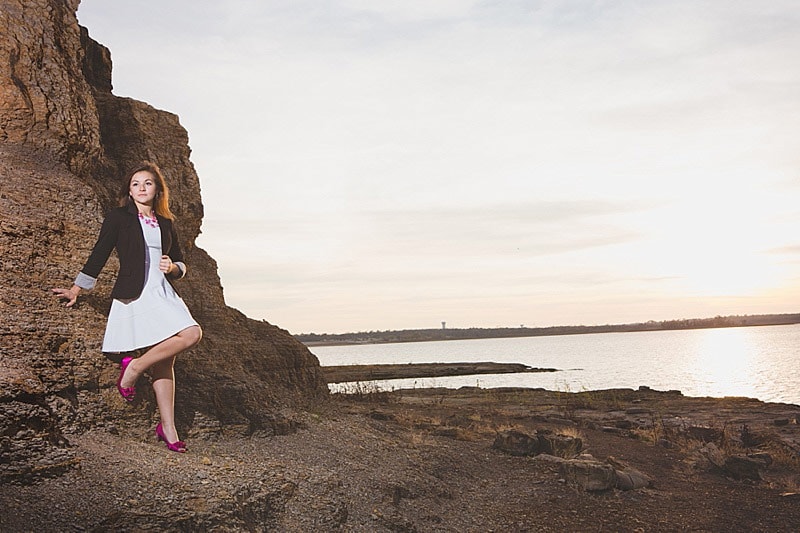 Gabby Senior Pictures At Rock Ledge Park 11