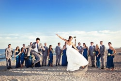 Bride And Groom Heel Click Pawleys Island Beach South Carolina