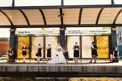 Bridesmaids Train Station Deep Ellum Downtown Dallas